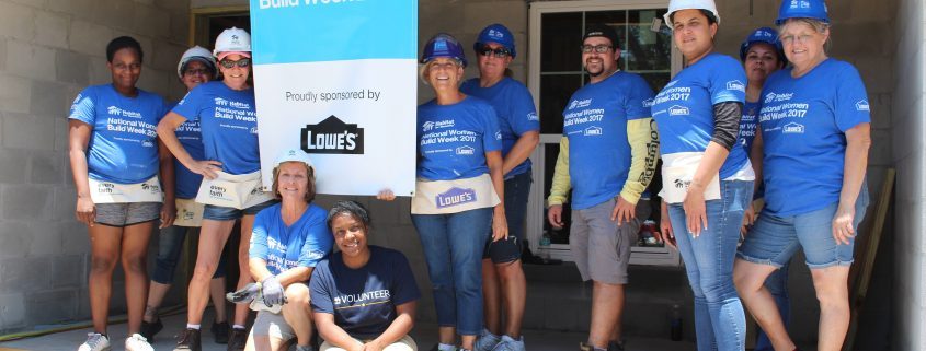 Lowe’s Partners with Habitat Hillsborough on Women Build