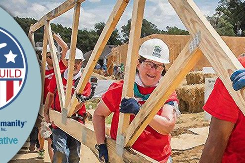 Lowe’s participates on Tampa build site for Habitat National Women Build Week