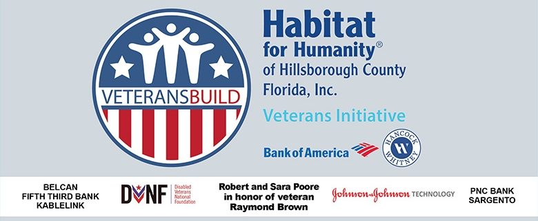 Habitat Hillsborough hosts eight-day Veterans Build service event