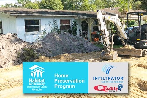 Habitat’s Home Preservation repairs, replaces and rejuvenates local homeowner properties.