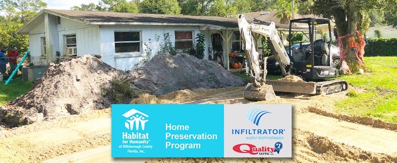 The Big Dig – Home Preservation Program helps veteran replace septic system and more!