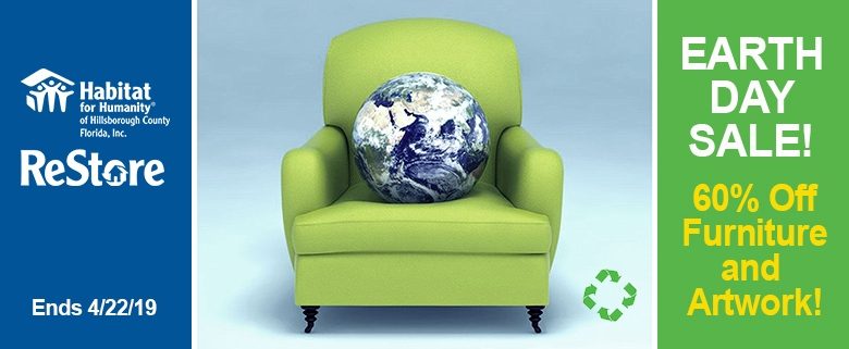 Huge Earth Day Sale at Habitat Hillsborough ReStores