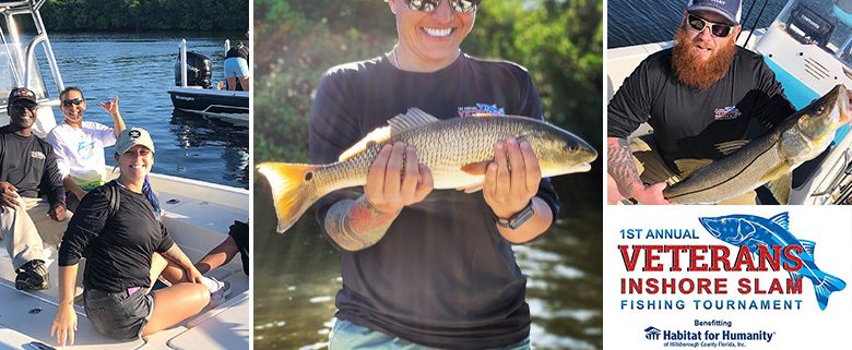 Sponsors host Wounded Warriors at Habitat Hillsborough’s fishing tournament