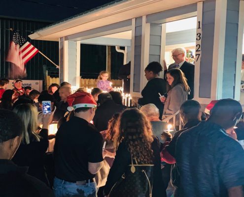Candlelight Celebration Caps Off Veterans Build 2019