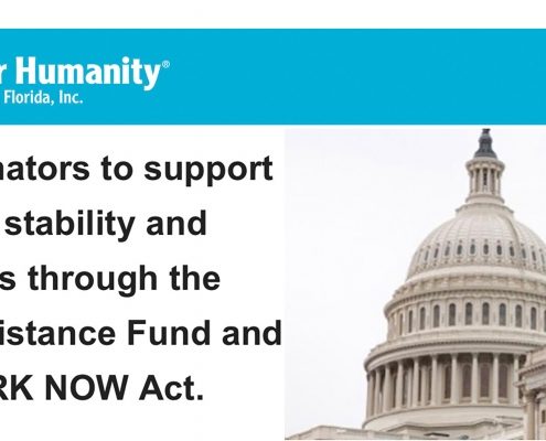 ACT NOW: Help us ensure housing stability in our community.