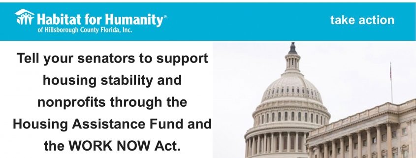 ACT NOW: Help us ensure housing stability in our community.