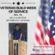 Veterans Build Week of Service