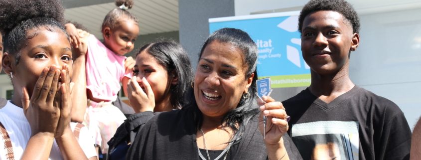 Habitat Hillsborough welcomes two families to their new Temple Terrace homes